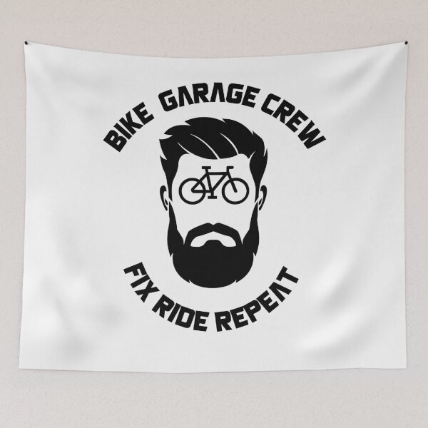 Item preview, Bike Garage Crew designed and sold by AImarioart.
