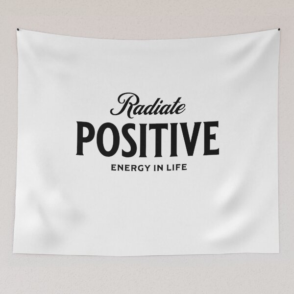 Item preview, Radiate Positive energy in life designed and sold by Wit & Wear Company.