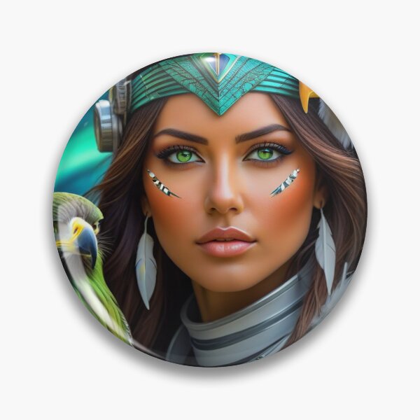 Item preview, Narsa, the indigenous woman who traveled to space designed and sold by roman747.