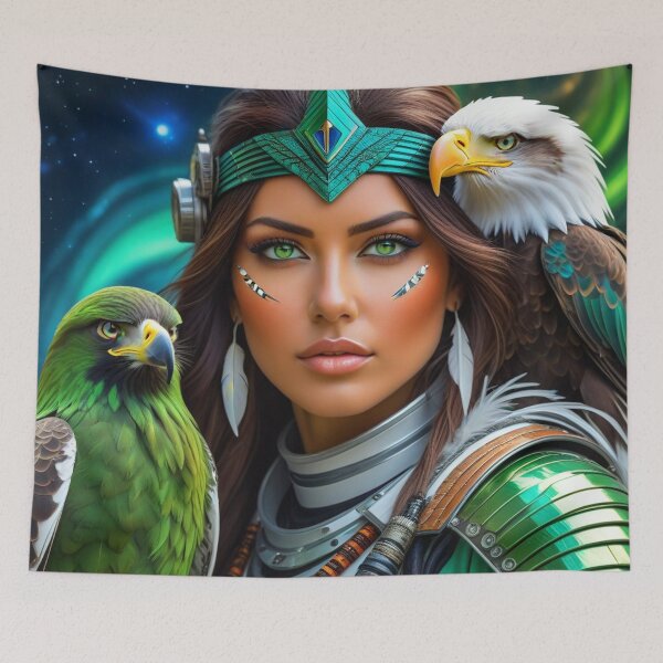 Item preview, Narsa, the indigenous woman who traveled to space designed and sold by roman747.