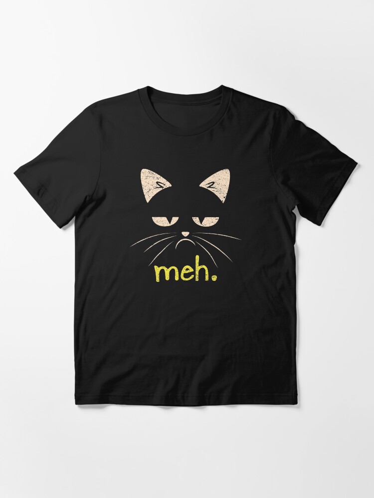meh cat t shirt