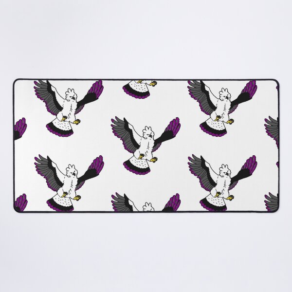 Item preview, Fluffy Harpy Eagle Asexual colours (small) designed and sold by Vonivon.