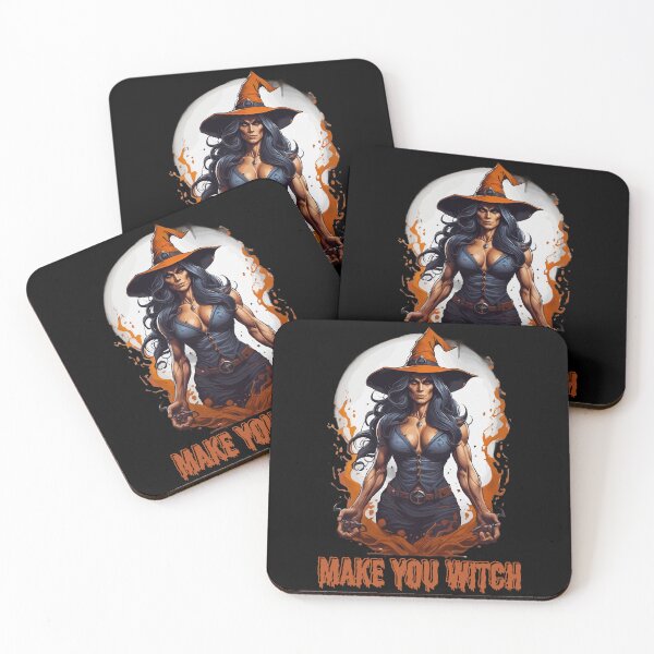 Item preview, Fierce Witch Make You Witch Halloween Party Girl designed and sold by Quirky Shirts.