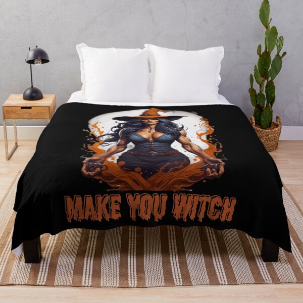 Item preview, Fierce Witch Make You Witch Halloween Party Girl designed and sold by Quirky Shirts.