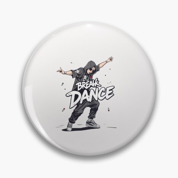 Item preview, Cool breakdancer with breakdance designed and sold by GinnyGi.