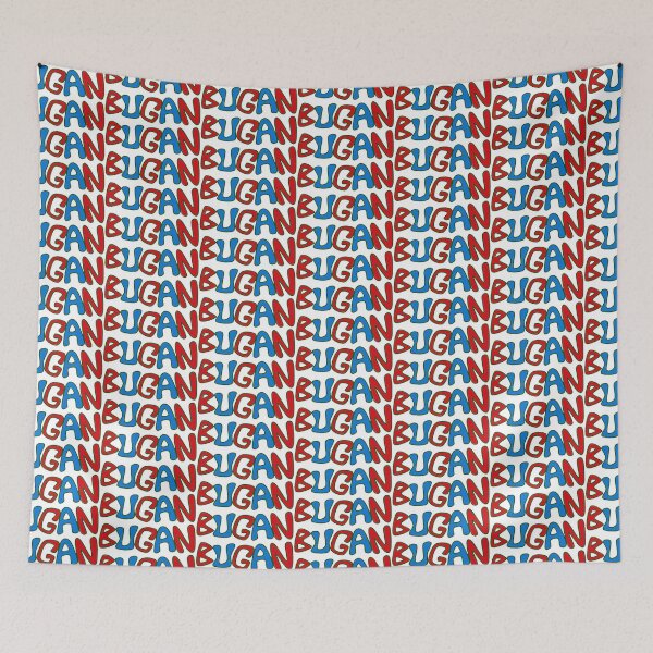Item preview, Bugan blue red and green designed and sold by Bugando.