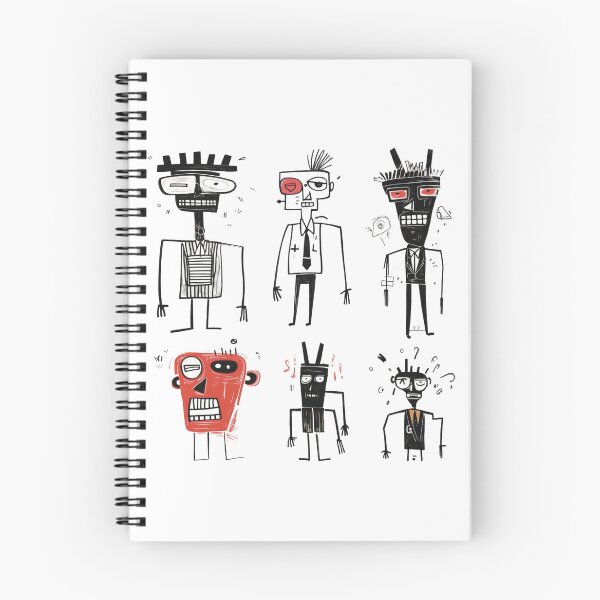 Item preview, Abstract Faces: The Black & White Ensemble 2 designed and sold by Pujo Design.