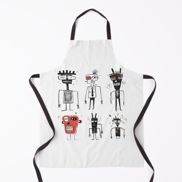 Item preview, Abstract Faces: The Black & White Ensemble 2 designed and sold by Pujo Design.
