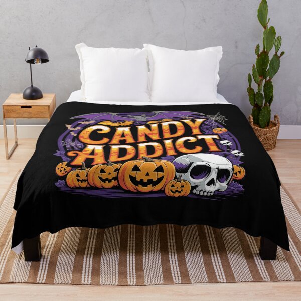 Item preview, Candy Addict | Spooky Squad | Halloween | Pumpkin | Trick or Treat designed and sold by RedCircleArt.
