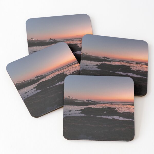 Item preview, San Diego Surfers at Sunset Cliffs designed and sold by beenplanted.