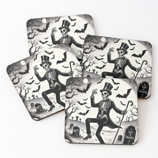 Item preview, Vintage Halloween Skeleton 6 designed and sold by harwoodkp.