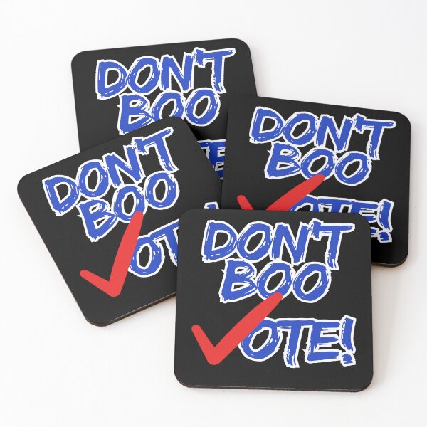 Item preview, Don't Boo Vote! designed and sold by Design_Your_Day.