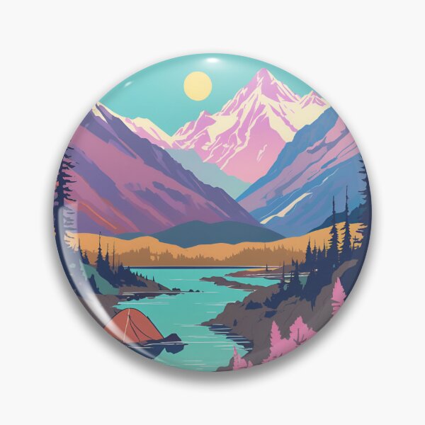 Item preview, Alaskan Landscape designed and sold by ColorArtByEric.