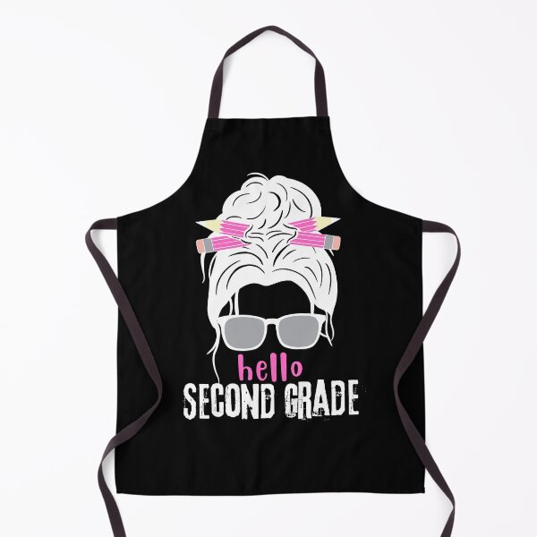 Item preview, Hello Second Grade Back to School Hair Bun Girl First Day T-Shirt, Hello 2nd Grade Back to School Cute Girls gifts, Back To School Shirt designed and sold by FlexiPrints.