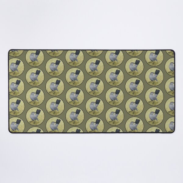 Item preview, Gray Catbird Illustration designed and sold by Nick Garnhart.