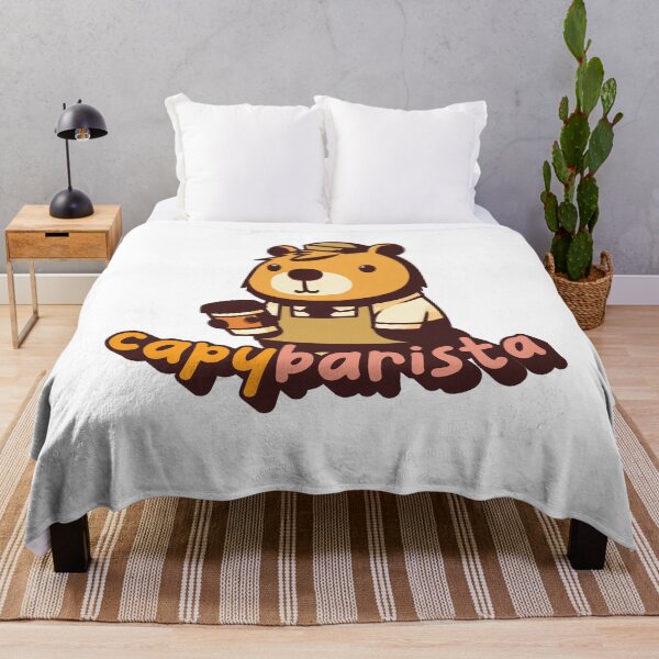 Item preview, Capybarista Cute coffee Barista Capybara designed and sold by SleekVisuals.