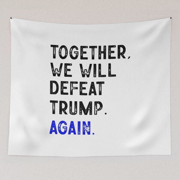 Item preview, Together We Will Defeat Trump Again, 2024 Support Kamala Harris designed and sold by ArtByKatti.