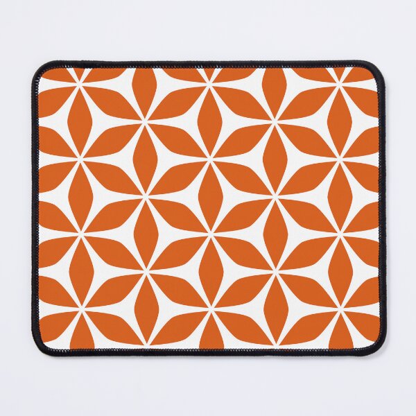 Item preview, Retro Orange and White 60s Style Pattern designed and sold by Leufia.