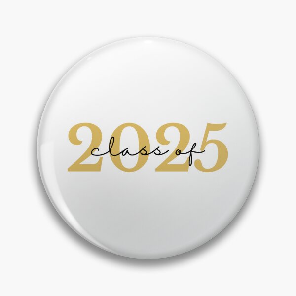 Item preview, Class Of 2025. Simple Typography Script 2025 Design for Class Of/ Graduation Design. Gold and Black designed and sold by That Cheeky Tee.
