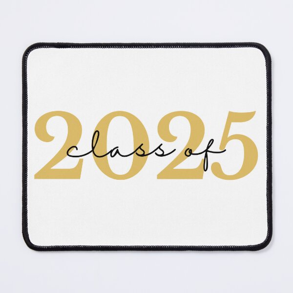 Item preview, Class Of 2025. Simple Typography Script 2025 Design for Class Of/ Graduation Design. Gold and Black designed and sold by That Cheeky Tee.