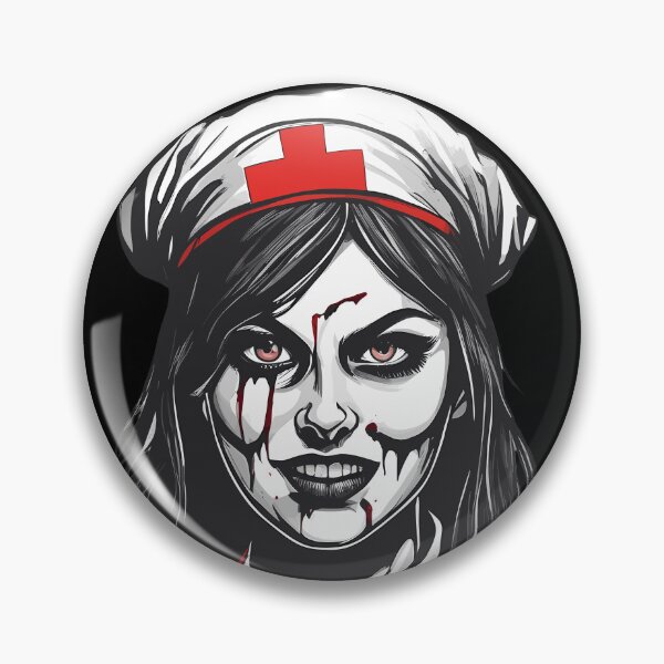 Item preview, Psychiatric Nurse Halloween Medical Horror designed and sold by Quirky Shirts.