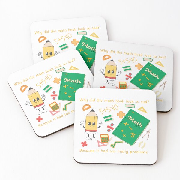 Item preview, Why did the math book look so sad? designed and sold by Designfs.