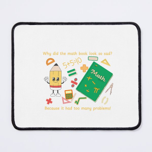 Item preview, Why did the math book look so sad? designed and sold by Designfs.