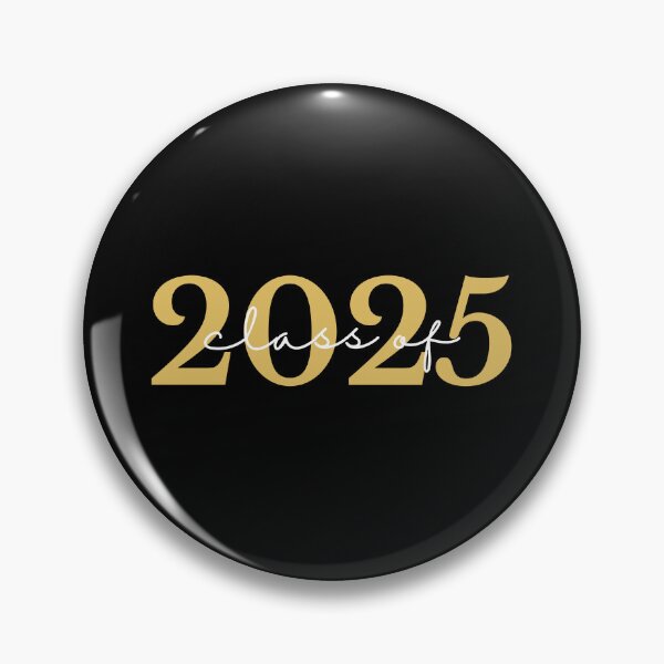 Item preview, Class Of 2025. Simple Typography Script 2025 Design for Class Of/ Graduation Design. Gold and White designed and sold by That Cheeky Tee.