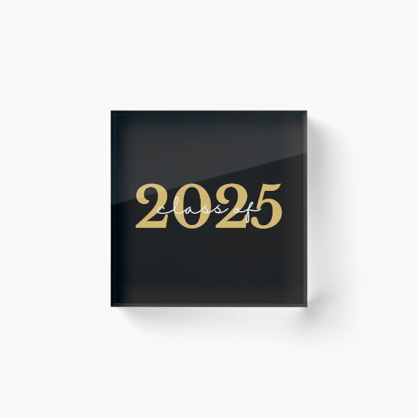 Item preview, Class Of 2025. Simple Typography Script 2025 Design for Class Of/ Graduation Design. Gold and White designed and sold by That Cheeky Tee.