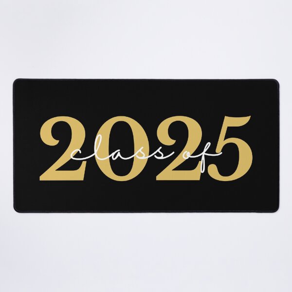 Item preview, Class Of 2025. Simple Typography Script 2025 Design for Class Of/ Graduation Design. Gold and White designed and sold by That Cheeky Tee.