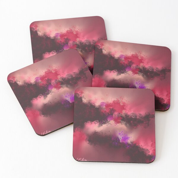 Item preview, Dreams Of Passion - Red Purple Black Abstract designed and sold by Joey Santiago.