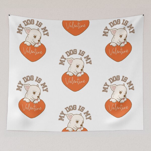 Artikelvorschau, Mein Hund ist mein Valentinsschatz entworfen und verkauft von CreativaNook.