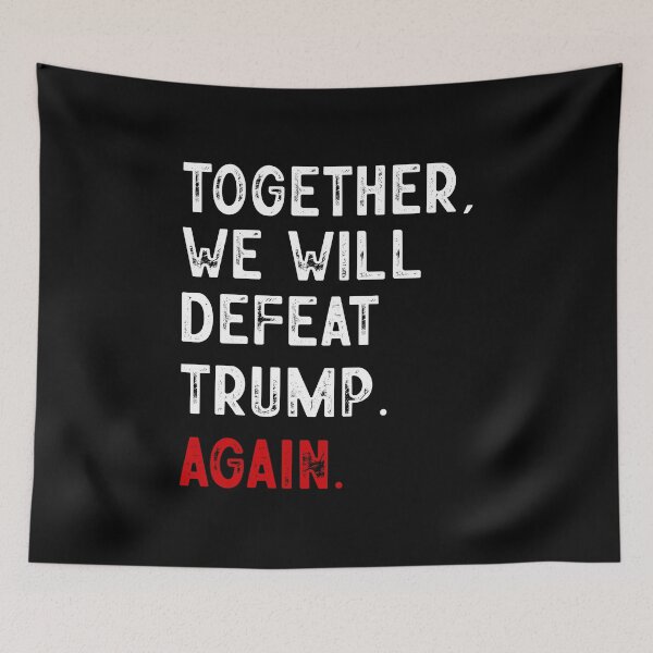 Item preview, Together We Will Defeat Trump Again, 2024 Support Kamala Harris designed and sold by ArtByKatti.