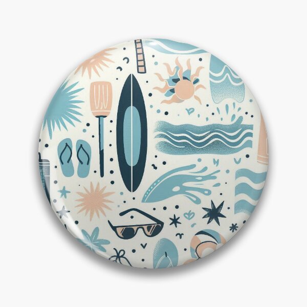 Item preview, Beach Pattern designed and sold by SaltySurfgirl.