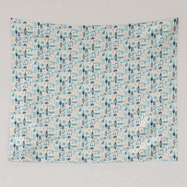 Item preview, Beach Pattern designed and sold by SaltySurfgirl.