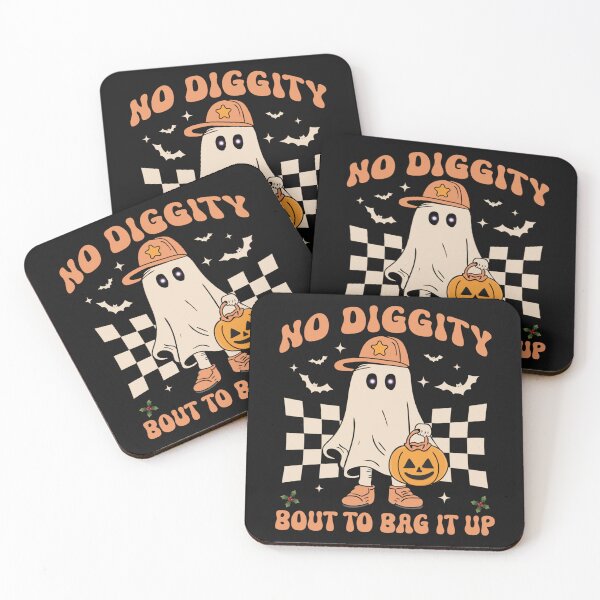 Item preview, Halloween Ghost No Diggity Bout to Bag it Up designed and sold by skeastore.