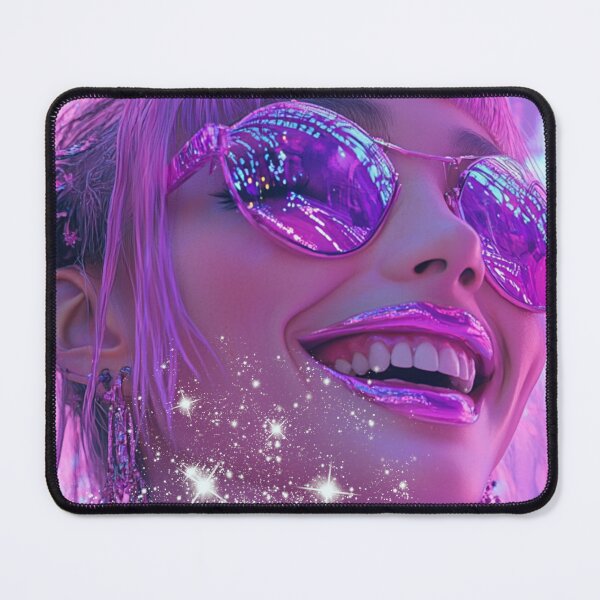 Item preview, Realistic cyber web space design girl colorful designed and sold by pinkuardesign.