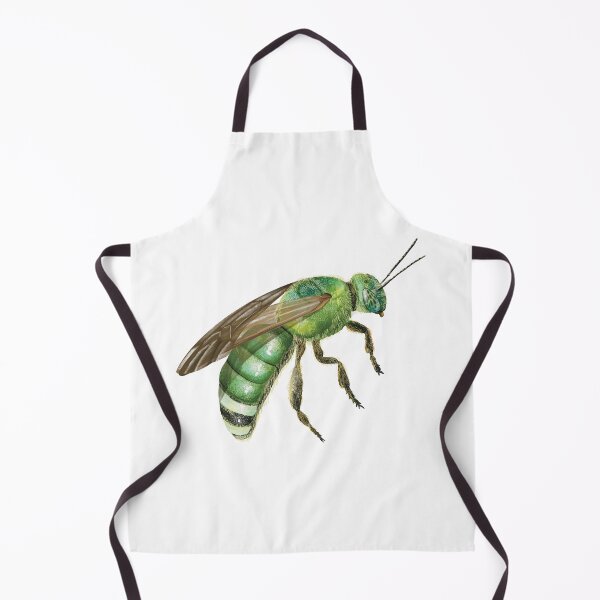 Item preview, Pure Green Sweat Bee Insect Illustration designed and sold by Nick Garnhart.