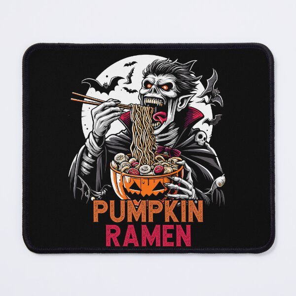 Item preview, Pumpkin Ramen Vampire Spooky Halloween Noodle Feast designed and sold by Quirky Shirts.