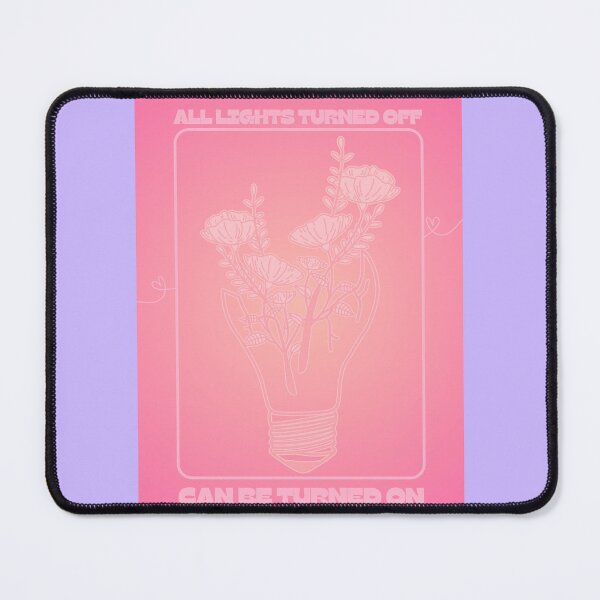 Item preview, pink call your mom aura lightbulb with flowers designed and sold by jessicaleah15.