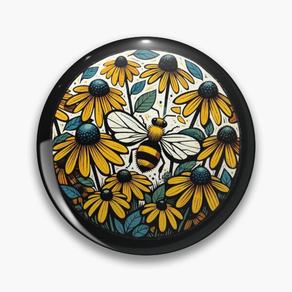 Item preview, Retro Bee designed and sold by FrictionMaxxing.