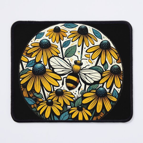 Item preview, Retro Bee designed and sold by FrictionMaxxing.