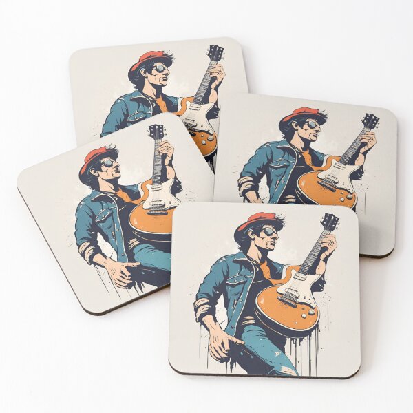 Item preview, Guitarist designed and sold by ColorArtByEric.