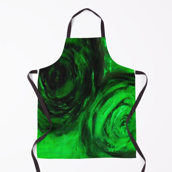 Item preview, Echoes of the Abyss – Abstract Energy in Green and Black designed and sold by Sztyep88.