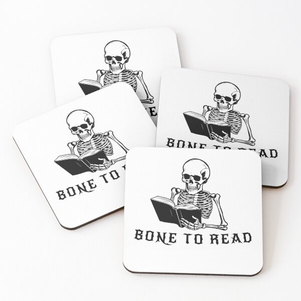 Item preview, Bone to read halloween funny read designed and sold by CreativaNook.