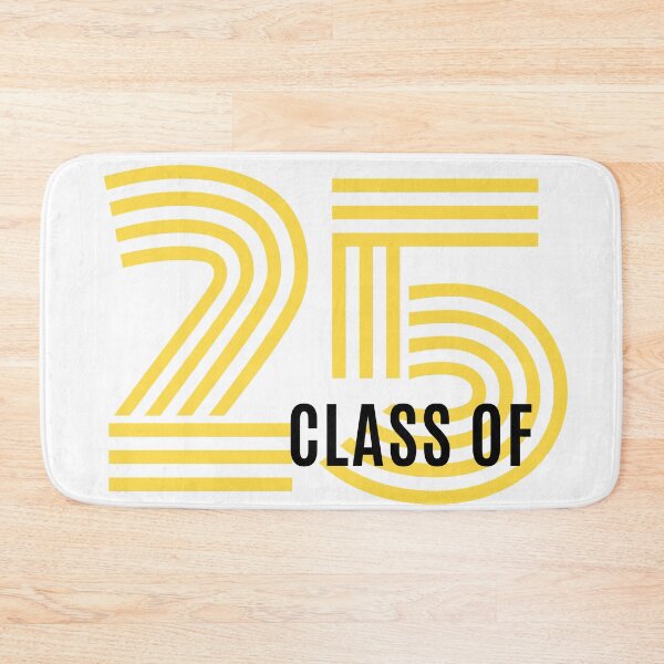 Item preview, Class Of 2025. Simple Typography 2025 Design for Class Of/ Graduation Design. Gold and Black designed and sold by That Cheeky Tee.