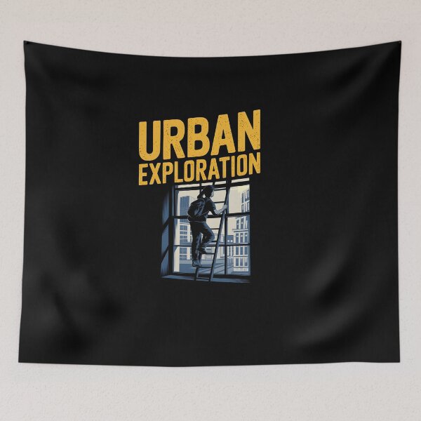 Item preview, Urban Exploration Climbing out of Window designed and sold by kitty-kingdom.