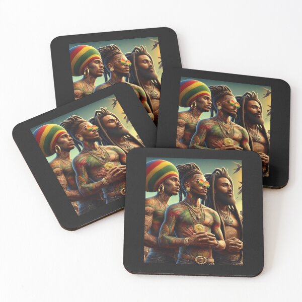 Item preview, Black & Beautiful Stunning Reggae Men  designed and sold by Uniquestuff247.