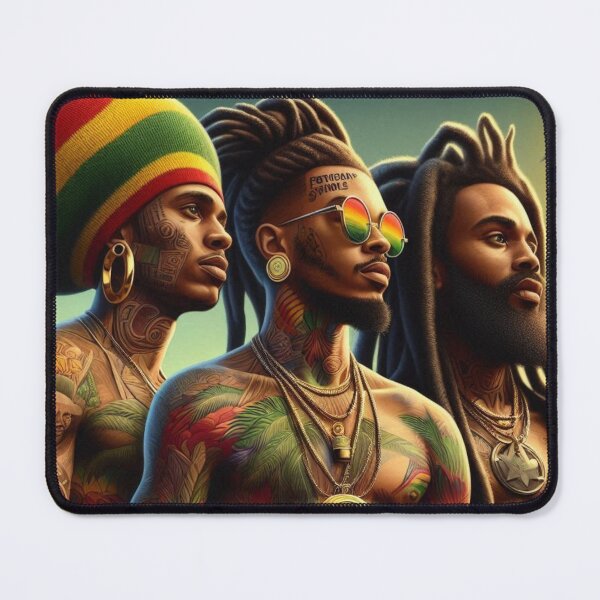 Item preview, Black & Beautiful Stunning Reggae Men  designed and sold by Uniquestuff247.