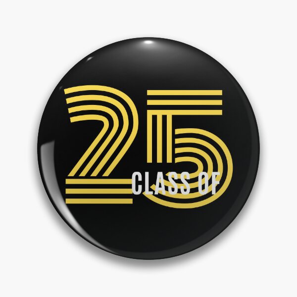 Item preview, Class Of 2025. Simple Typography 2025 Design for Class Of/ Graduation Design. Gold and White designed and sold by That Cheeky Tee.
